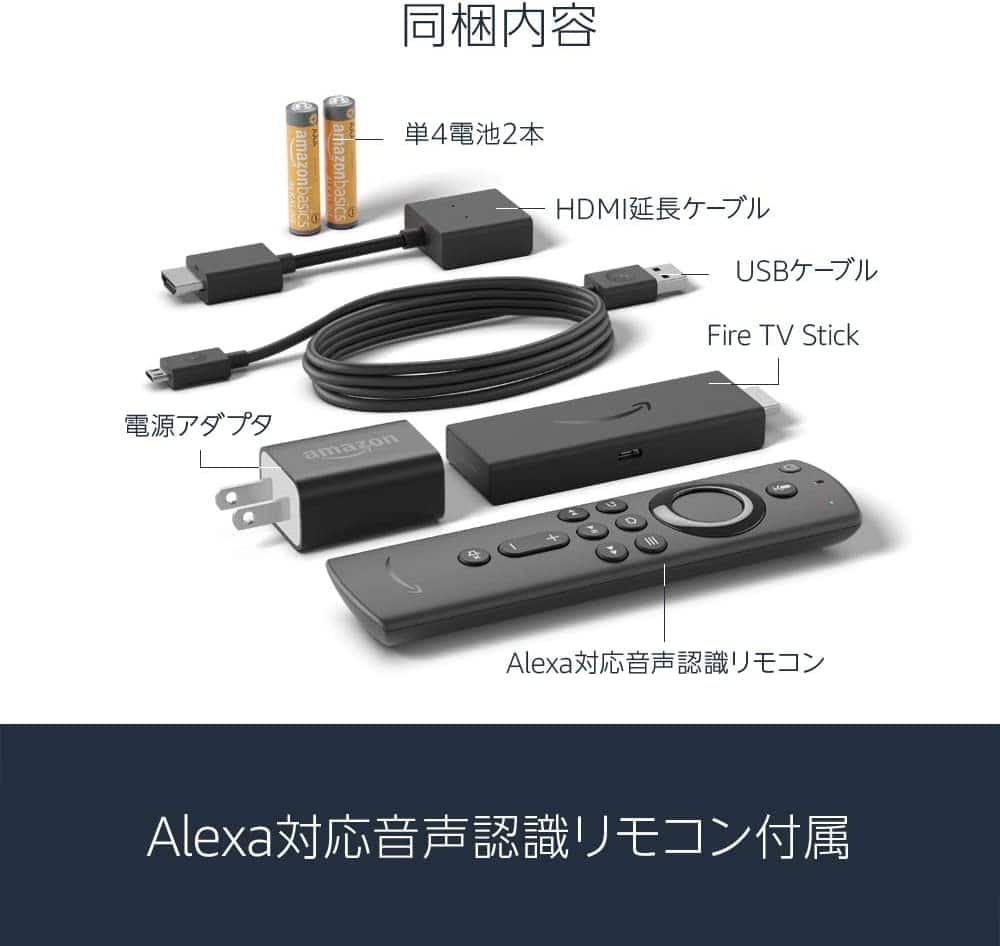 AmazonFire TV Stick中身